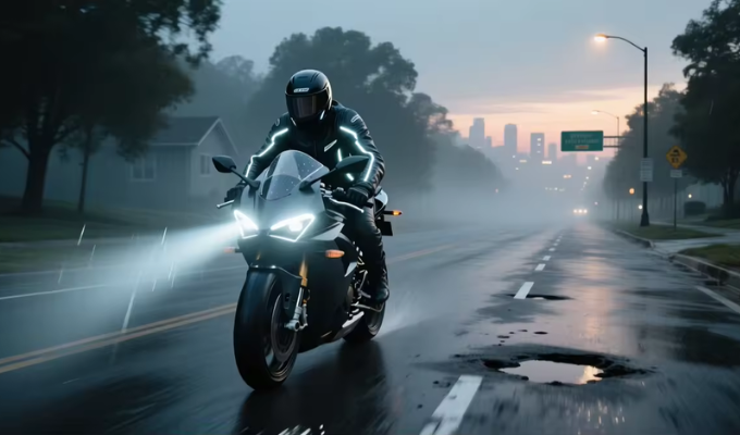 How Denali Electronics Improves Night Riding Safety for Motorcyclists